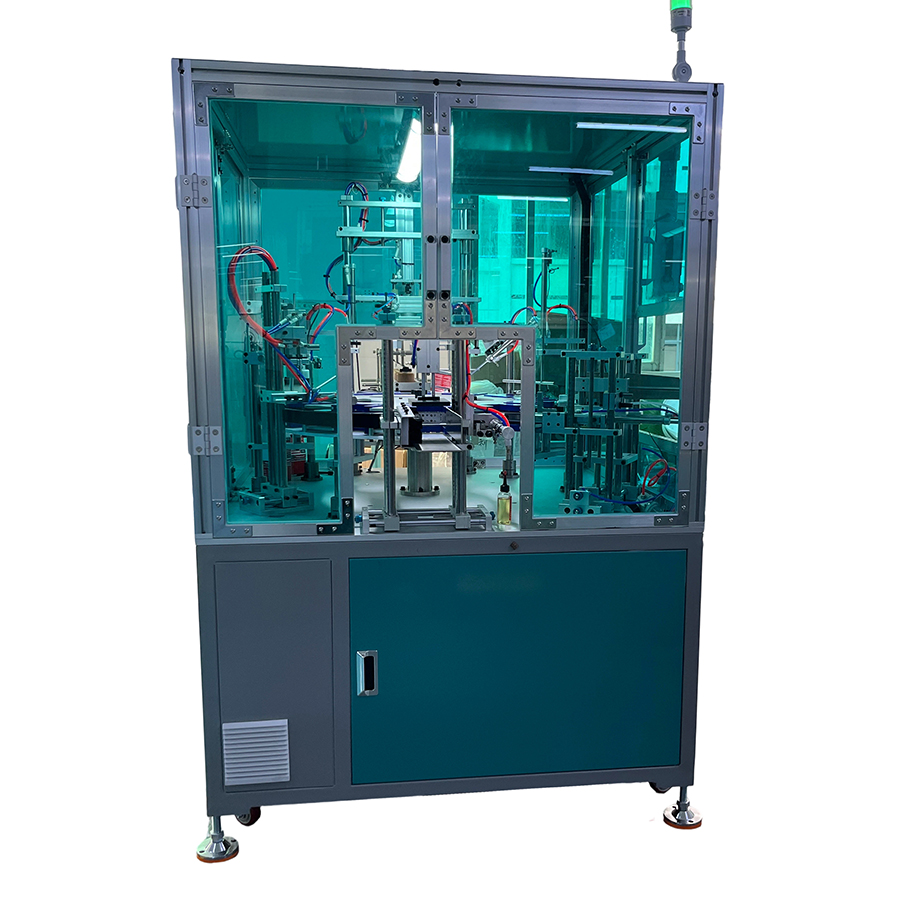 Automatic Oil Filter box packing and Labeling Line