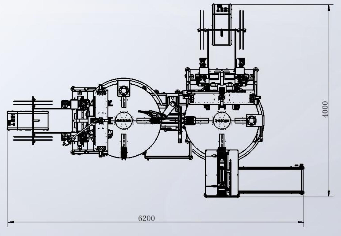 machine overall size