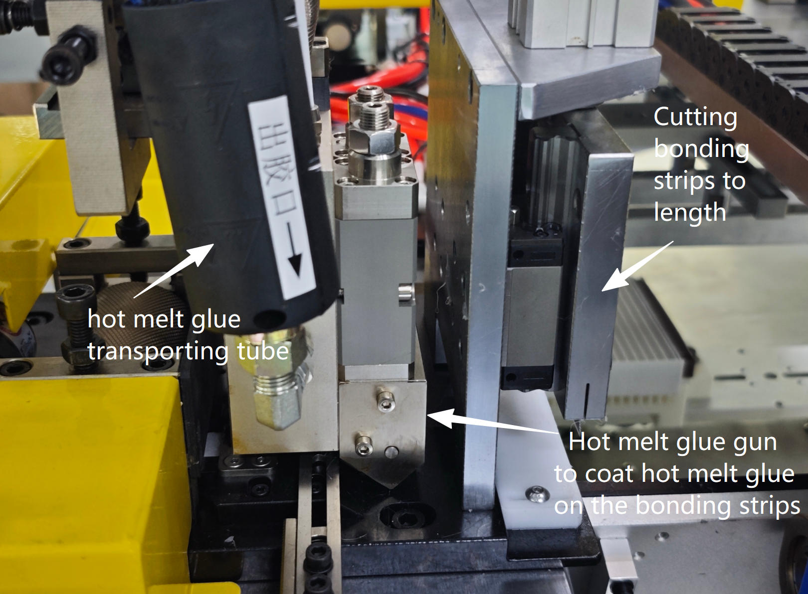 hot melt glue coating gun