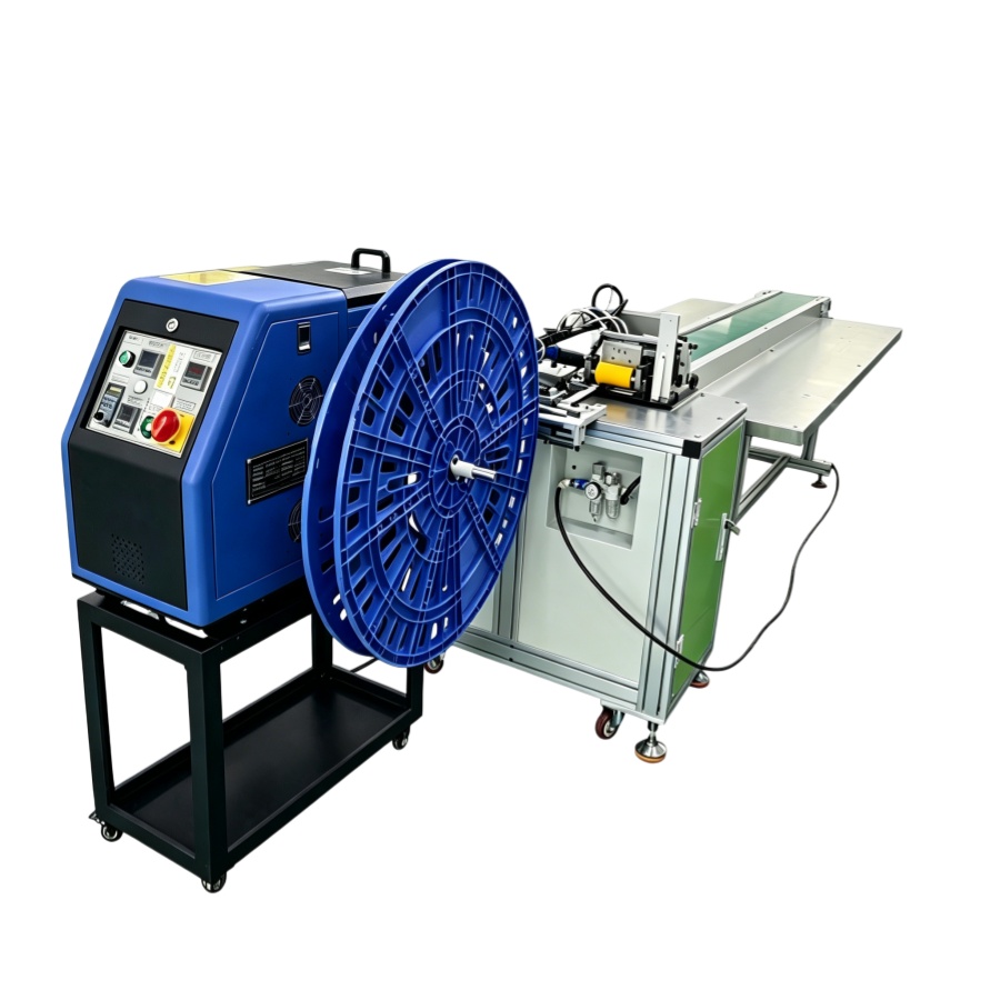 Auto Air Filter Semi-Automatic Strip Glue Scraping & Cutting Machine MY-LW-10
