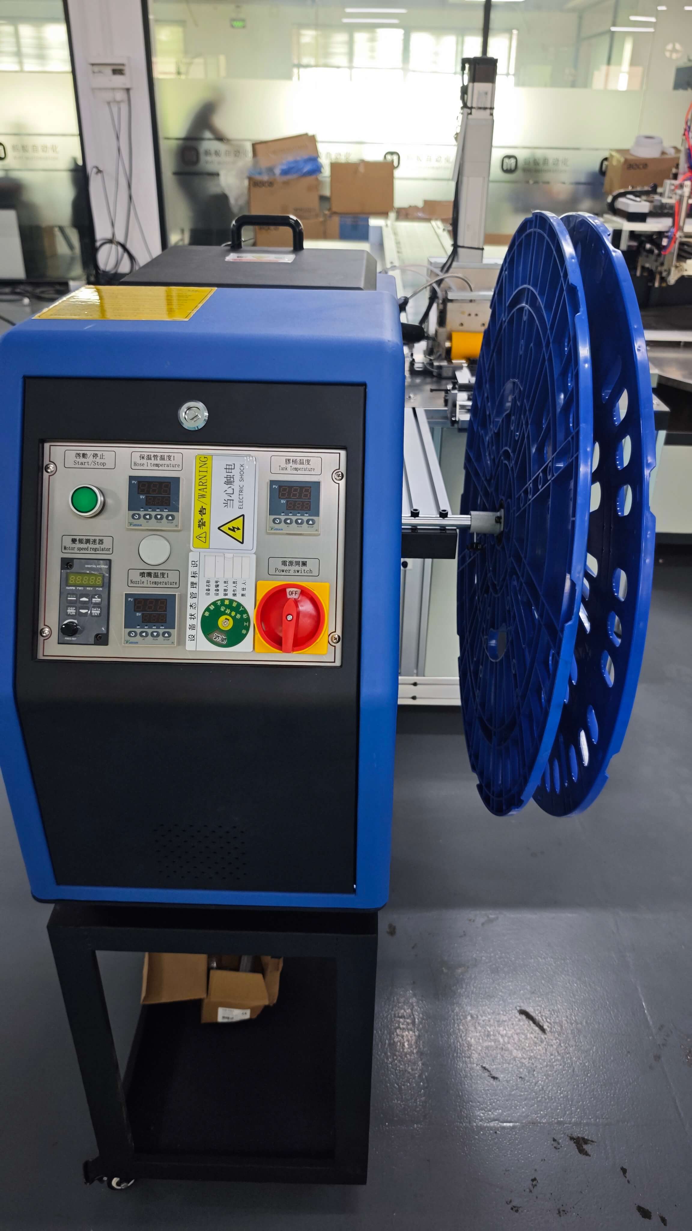 hot melt glue machine 