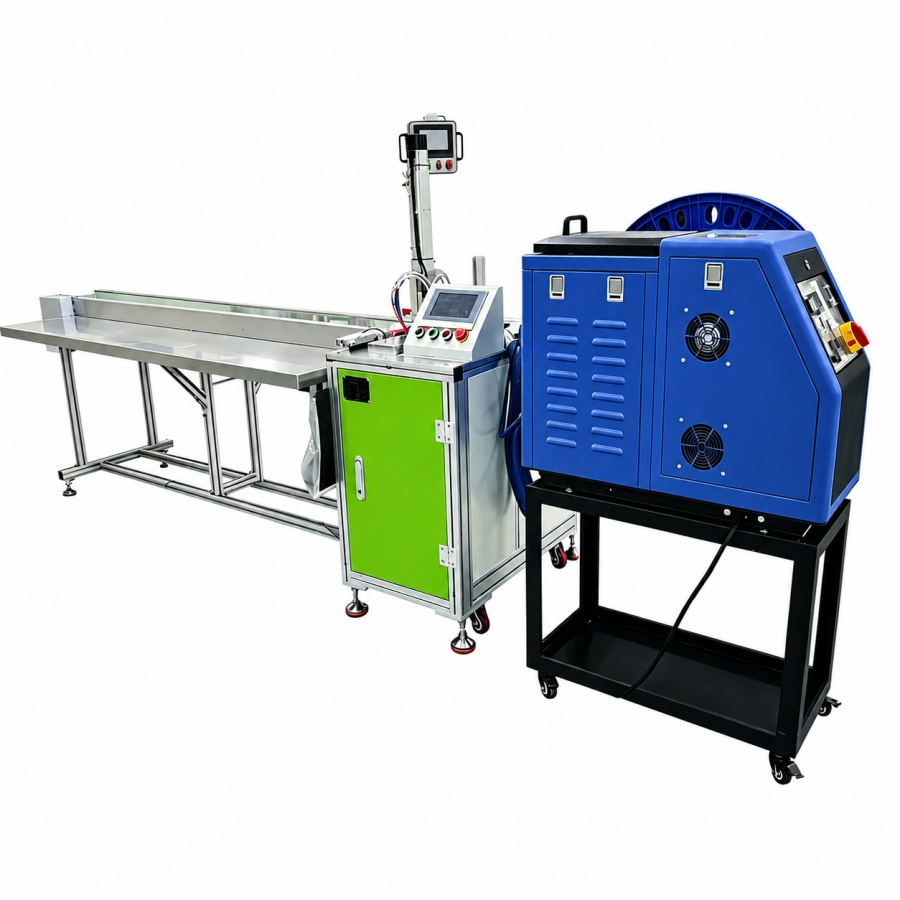 Auto Air Filter Semi-Automatic Strip Glue Scraping & Cutting Machine MY-LW-10