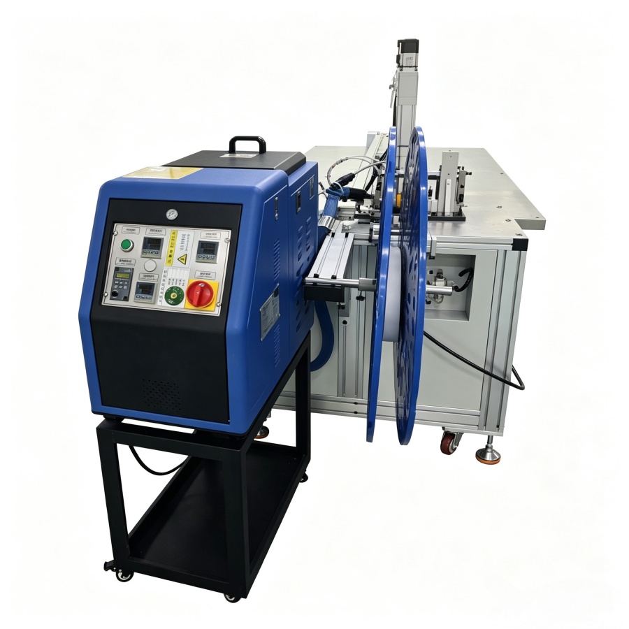 Auto Air Filter Semi-Automatic Strip Glue Scraping & Cutting Machine MY-LW-10