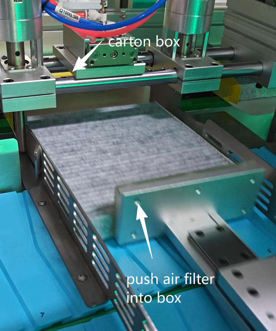 pushing into box2